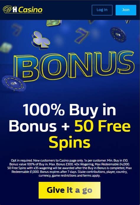 william hill casino bonus|William Hill Casino Sign Up Offer » 3 Bonus Codes for June 2024 .